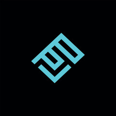Letter logo, abstract logo, monogram logo, simple logo, modern logo and minimal logo design. This logo can be used for company, website and printing