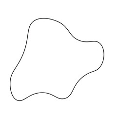 Vector Abstract Shape Lineart