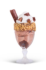 Taça Suja de Chocolate e borda recheada