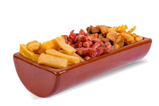 Telha Mineira, Mandioca, Carne, Torresmo, Batata e Lingu&iacute;&ccedil;a, PNG, Transparente