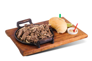 Porção de Alcatra com Cebola, PNG, Transparente