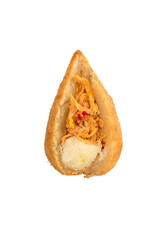 Brazilian Coxinha with chicken and Catupiry