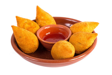 Portion of Brazilian Coxinha