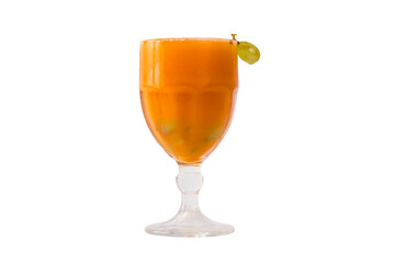 Glass of orange Drink
