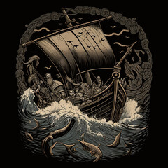 pirate ship icon