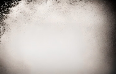 Abstract texture dust particle and dust grain on white background. dirt overlay or screen effect use for grunge and vintage image style.