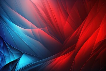  a red, blue and black abstract background with wavy lines.  generative ai