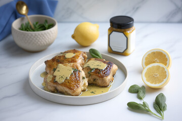 Juicy Lemon Garlic Butter Chicken Thighs: A Delicious and Easy Dinner Recipe