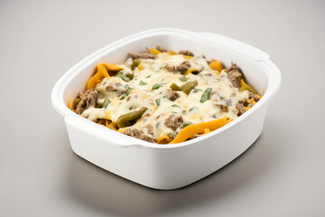 Delicious and Easy Low Carb Philly Cheesesteak Casserole Recipe for Keto Diet