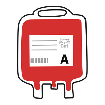 Cat blood bags are used for the reliable collection, separation, storage, and transport of blood. PNG illustration transparent