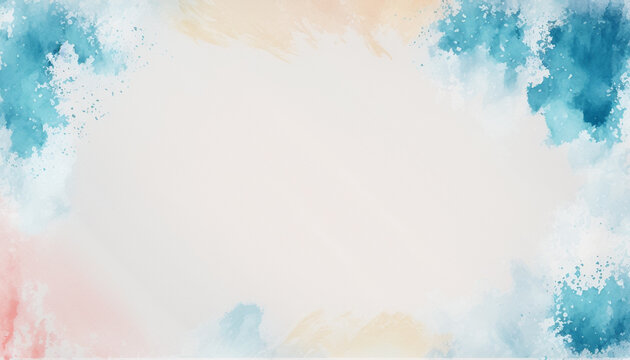 watercolor abstrack background 1