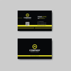 Modern Business Card - Clean and Creative Business Card Template. Luxury business card design template
