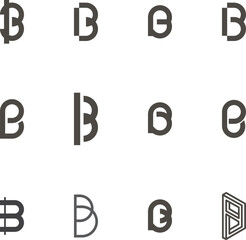 the logo in the letter B