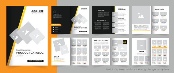 Multipurpose product Catalog or catalogue design