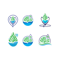 Lake management logo design inspiration