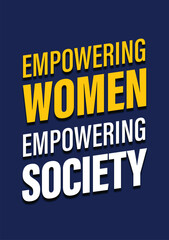 Poster Design Women Empowerment