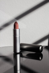lipstick concept photo. minimalistic concept