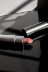 lipstick concept photo. minimalistic concept