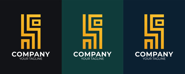 Real estate business clean modern luxury and minimalist logo brand identity design
