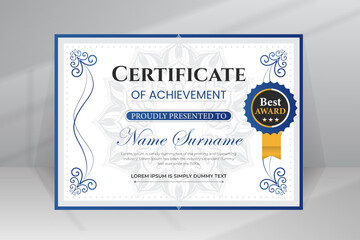 Modern Design Certificate Template