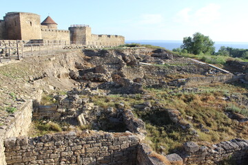 ruins of the castle