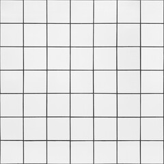seamless black and white texture of square ceramic tiles, pattern or texture, design