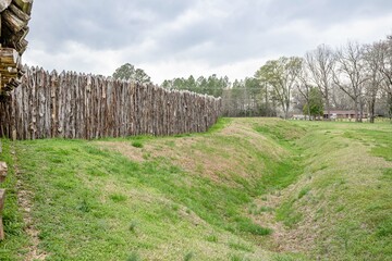 stockade, wood, texture, fence, nature, old, wall, wooden, tree, abstract, brown, pattern, bark, weathered, sky, landscape, rough, textured, trees, plank, blue, forest, natural