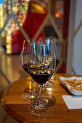 Tasting of different rioja wines, visit of winery cellars, Rioja wine making region, Spain