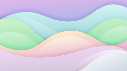 Abstract background soft gradient color and dynamic shadow on background .Vector background for wallpaper,banner. Eps 10