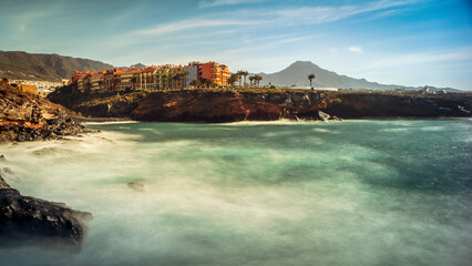 tenerife maison colorées nature © Fourcade.N