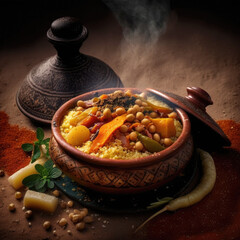 moroccan food couscous