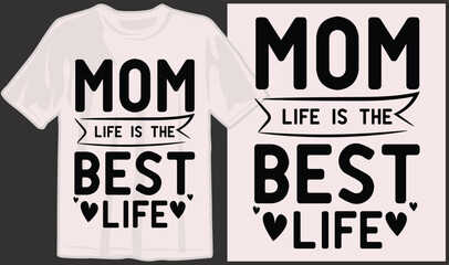 Fototapeta premium Mother's day, mom, mama, family, mommy svg t shirt designs and print on demand