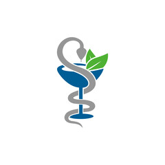 pharmacy logo design inspiration vector