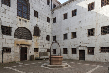 Fototapeta na wymiar Venezia. Palazzo Ducale, Cortile delle Prigioni Nuove