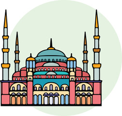 Hagia or aya sophia mosque