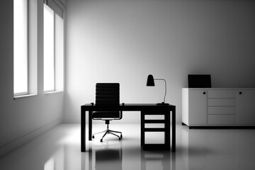 A White office 