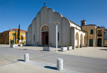Venezia. Chiesa di Sant'Erasmo nell'isola omonima.
