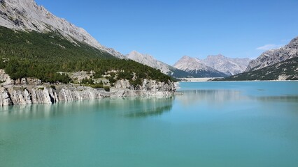 Naklejka premium Lago di Cancano