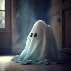 scary Halloween ghost