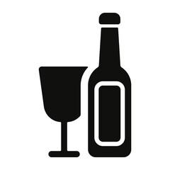 Drinks Icon Vector isolated