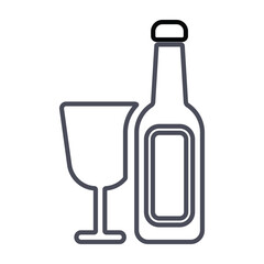 Drink line icon
