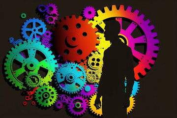 Wallpaper or background, ideas, power, movement, machine