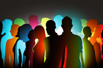 Diversity, inclusion, people, power, group, background or wallpaper