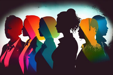 Diversity, inclusion, people, power, group, background or wallpaper