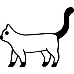 cat Vector icon which can easily modify or edit

