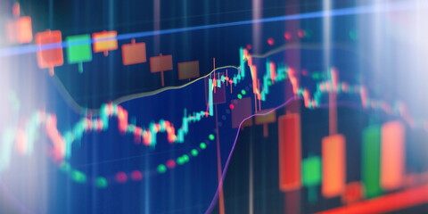 Bullish point Stock market investment trading