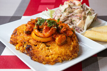 Peruvian Arroz con Pollo