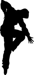 Street Dance Dancer Silhouette