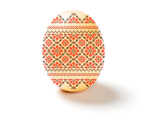 Easter egg isolated on white background 2