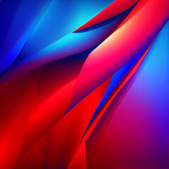 Red, blue abstract background. Color gradient.